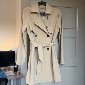 Drapey Trench Coat
